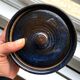 Pearson Chesterfield England blue vintage earthenware pot half pint
