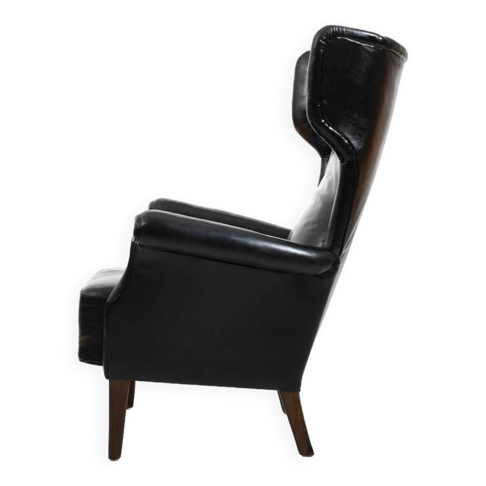 Fritz Hansen Denmark Model 8023 Lounge Chair 1950s