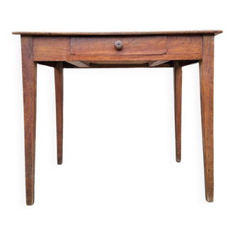 Table ancienne de couvent, meuble vintage