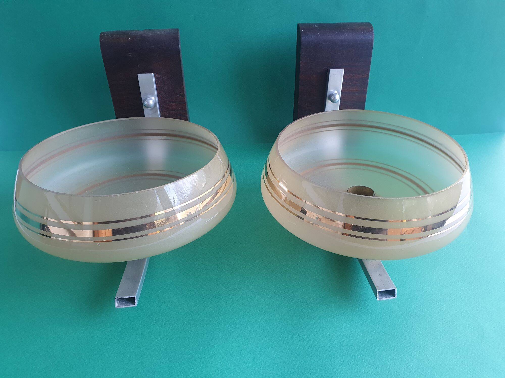 Pair of vintage wall sconces