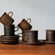Mid-Century Cups by Ulla Procope for Arabia, Finland, 1960s, Set of 6