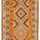 Turkish Handwoven Vintage Herki Kilim 97 cm x 307 cm