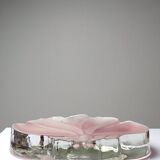 Vase soliflore lotus Walther Glas vintage Allemagne années 70