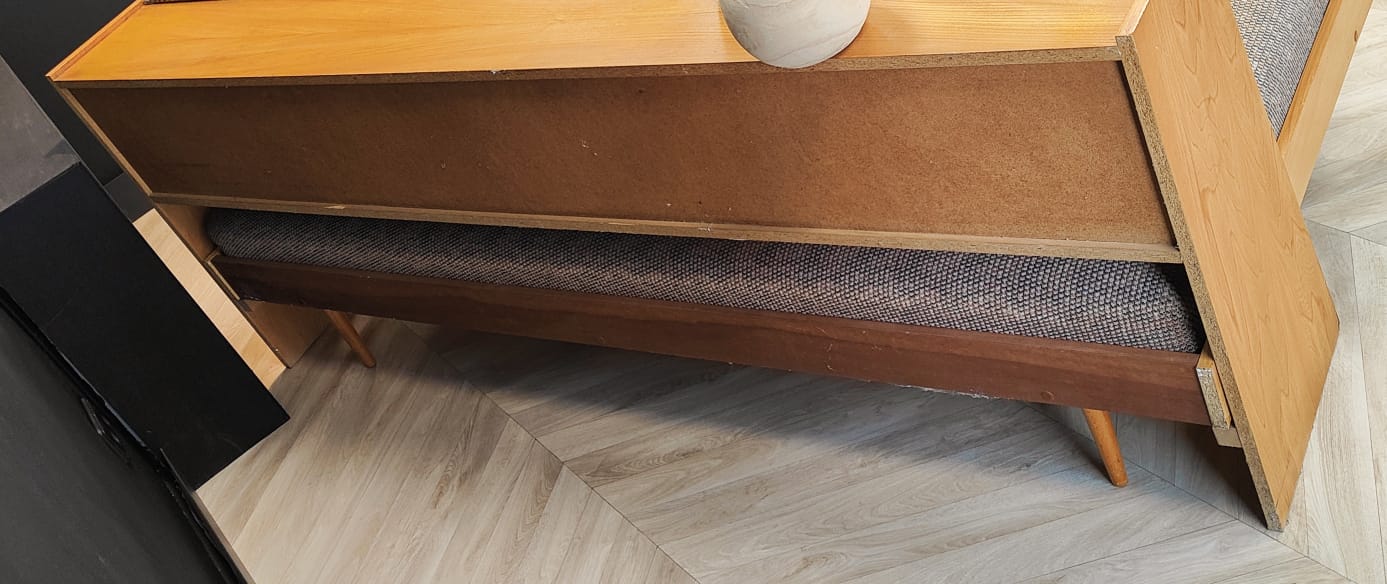 Mid century sofa bed vintage