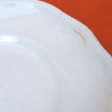 K&G (Keller & Guerin) Half-Porcelaine Lunéville Large polylobed serving dish late 19th century