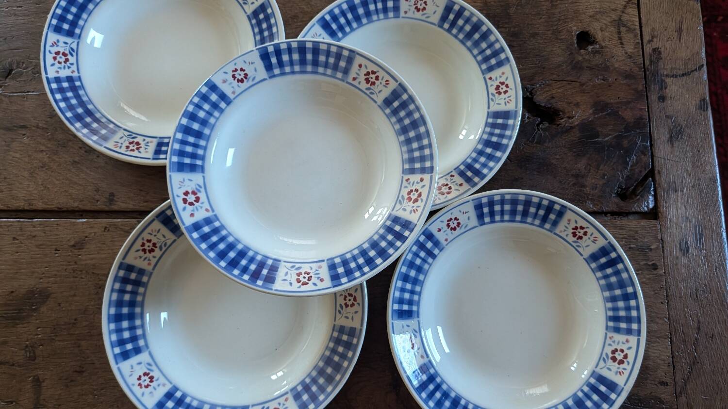 5 Deep Plates KG Lunéville "Gérardmer" (1920-1930)