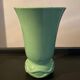 Vintage glazed ceramic vase France