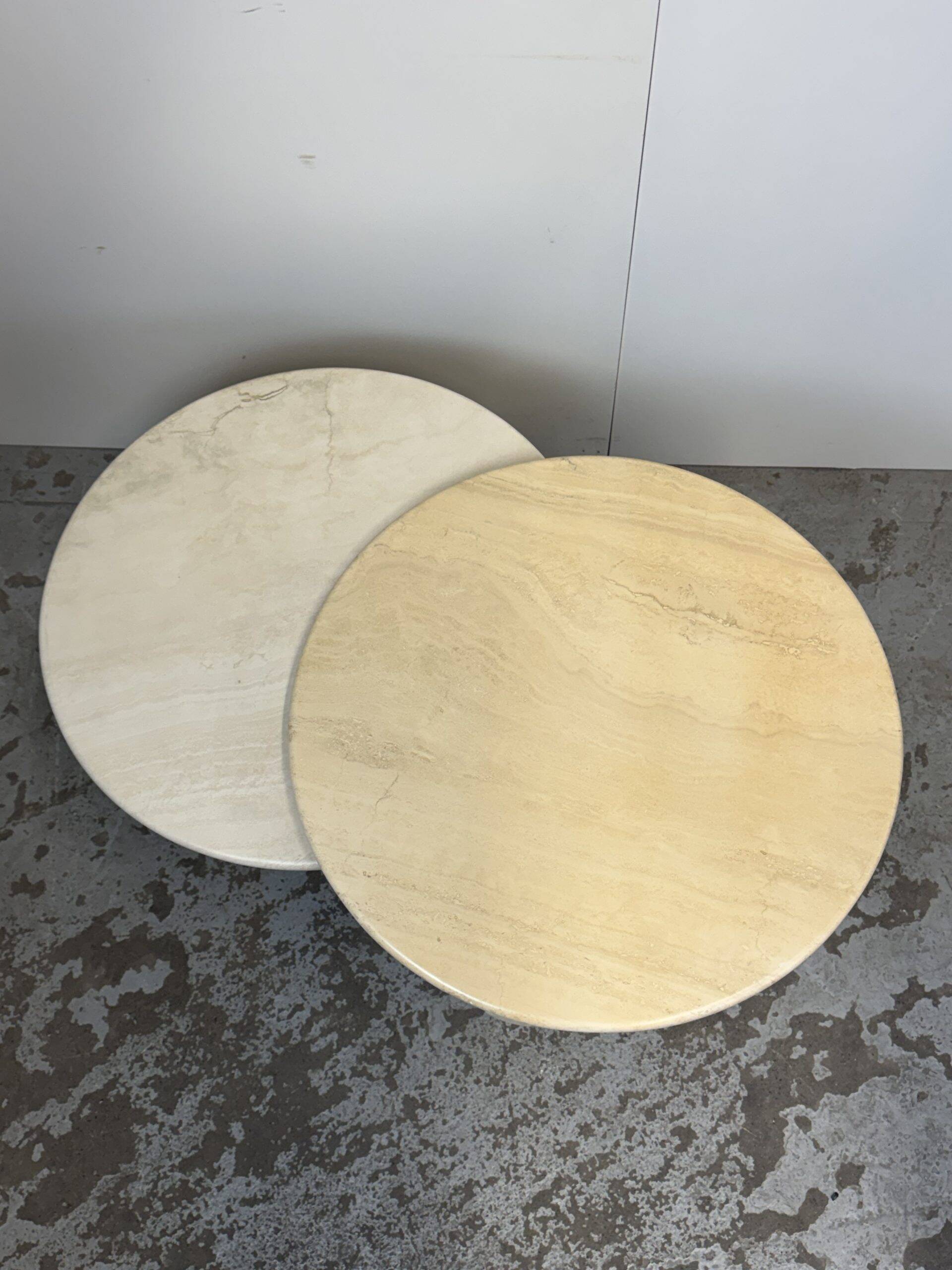 Travertine table