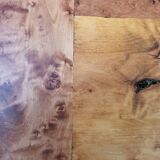 Large solid wood table – carefully restored – 200 x 80 cm