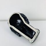 Art Deco ceramic head by Eduard Hermanutz, Villeroy & Boch, mask