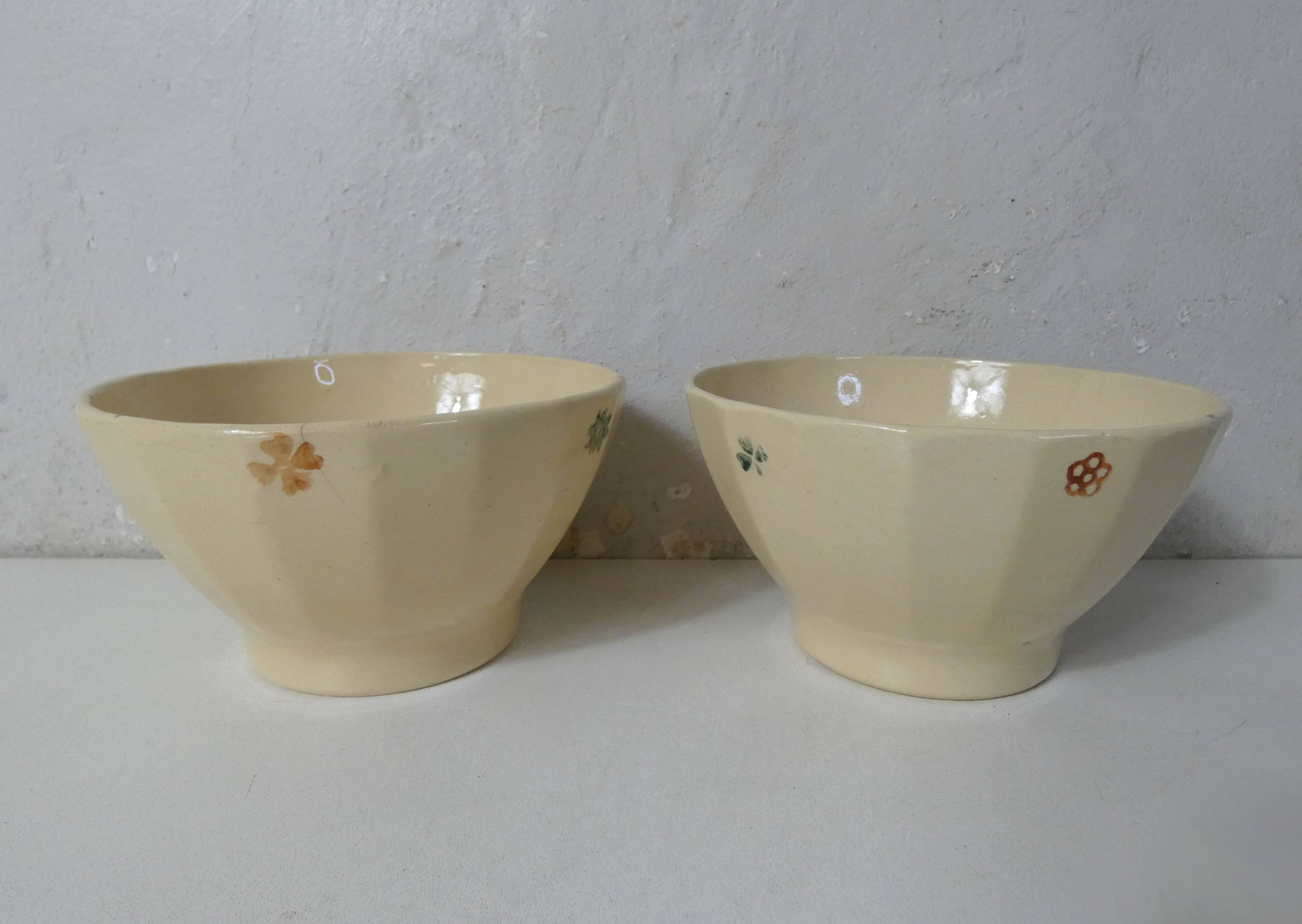 2 old bowls