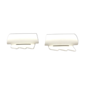 Pair of ceramic wall lights