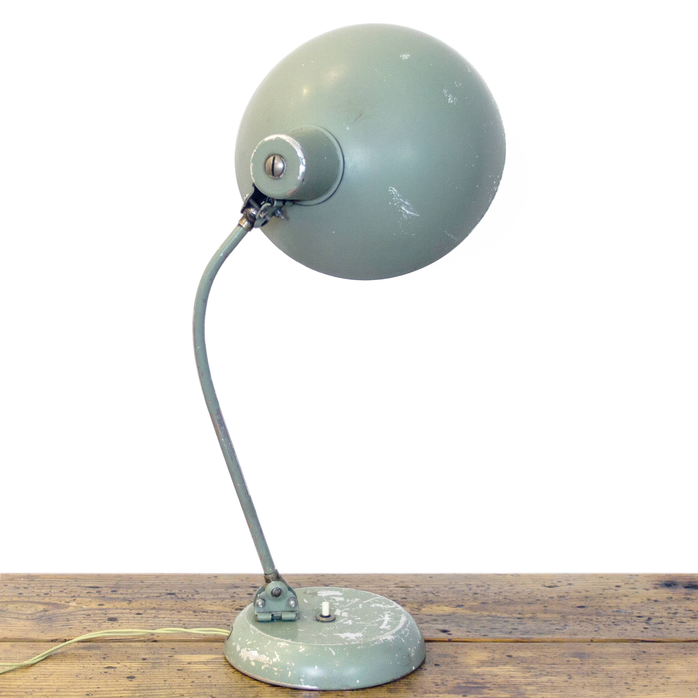 Lampe de bureau industrielle allemande