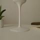 Vintage Scandinavian Ikea candlestick in Opaline.