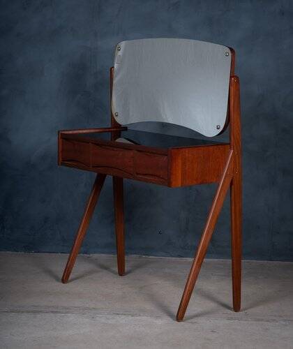 Vintage Danish Dressing Table from Ølholm Furniture Factory, 1960s