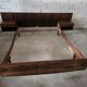 Lit scandinave en palissandre vintage