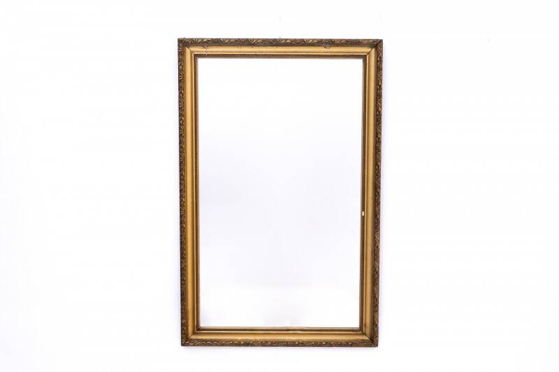 Mirror in gold frame, Western Europe.
