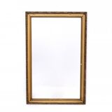 Mirror in gold frame, Western Europe.