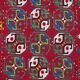 Ancient Uzbek Carpet Mixed Technique Flat Woven, Early 20th Century