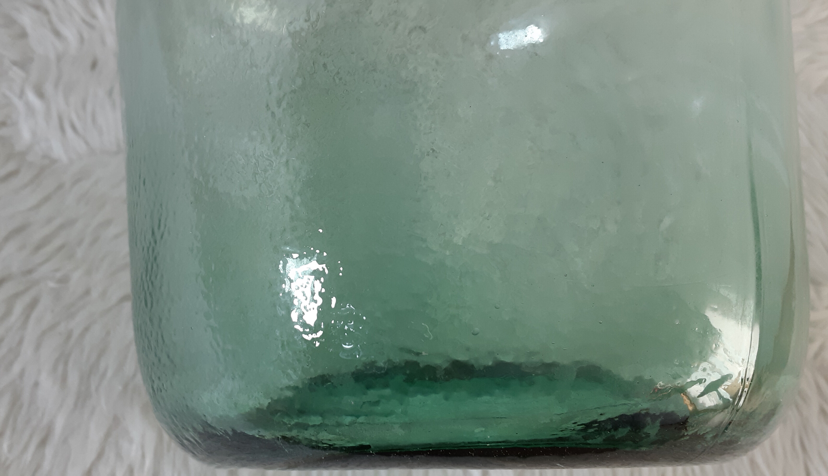 Bonbonne demijohn 10 liters bluish green