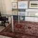 extendable glass table