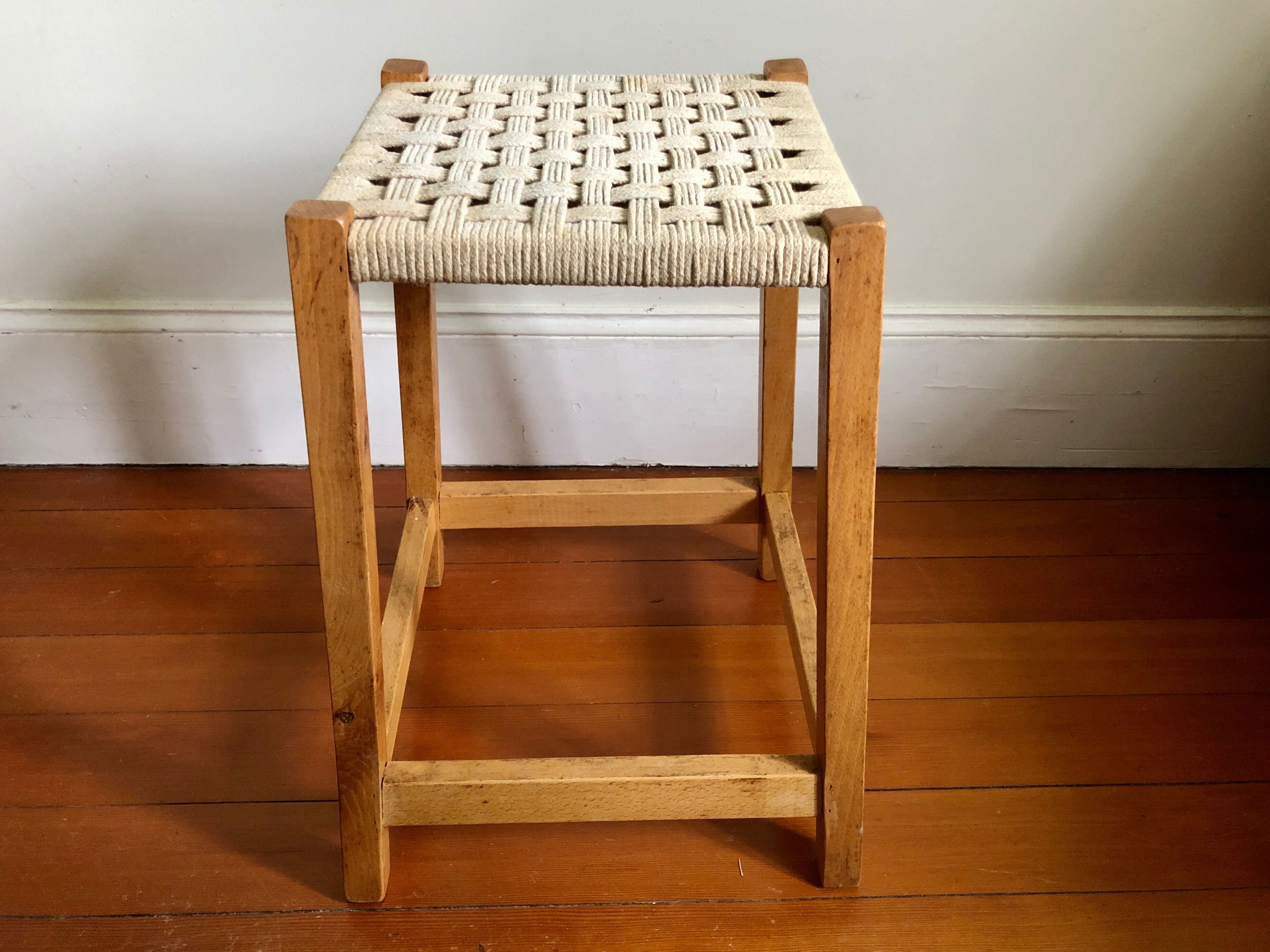 Danish rope stool 1970