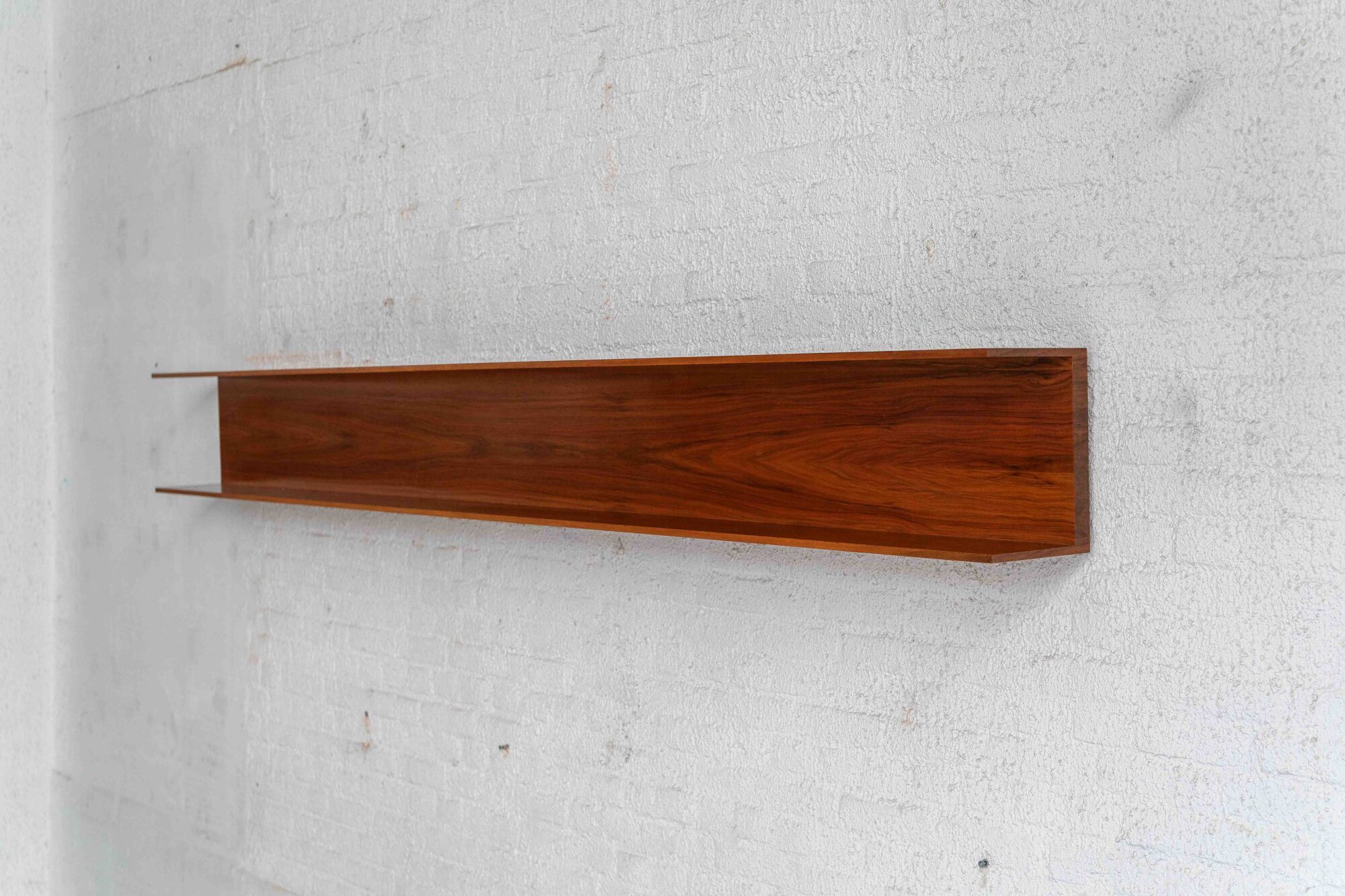 240 cm floating wall shelf by Walter Wirz