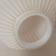 Vintage Mid-Century Pleated Milk Glass Lamp Shade