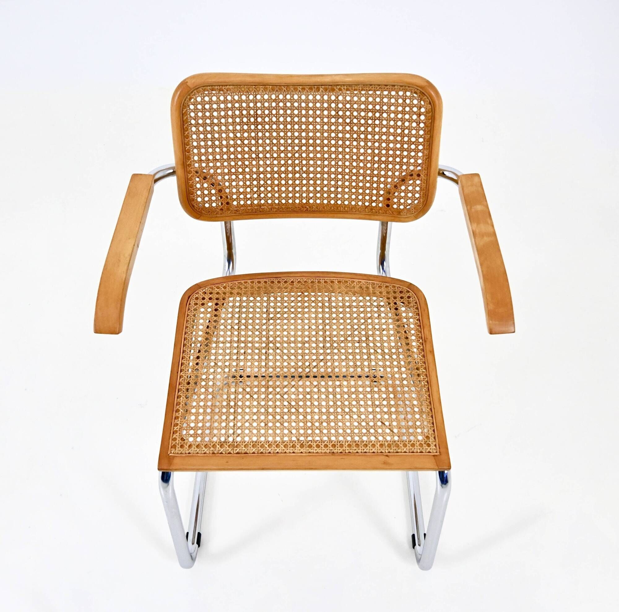 Set of 6 dining chairs Style B32 by Marcel Breuer