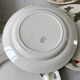 set of 8 dessert plates Terre de Fer Lunéville model Lier XIXth