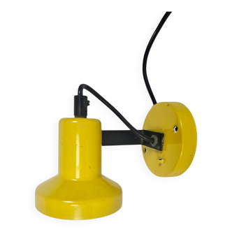 Philips - NWS 85 - wall spotlight - Space Age lighting - yellow - 70's