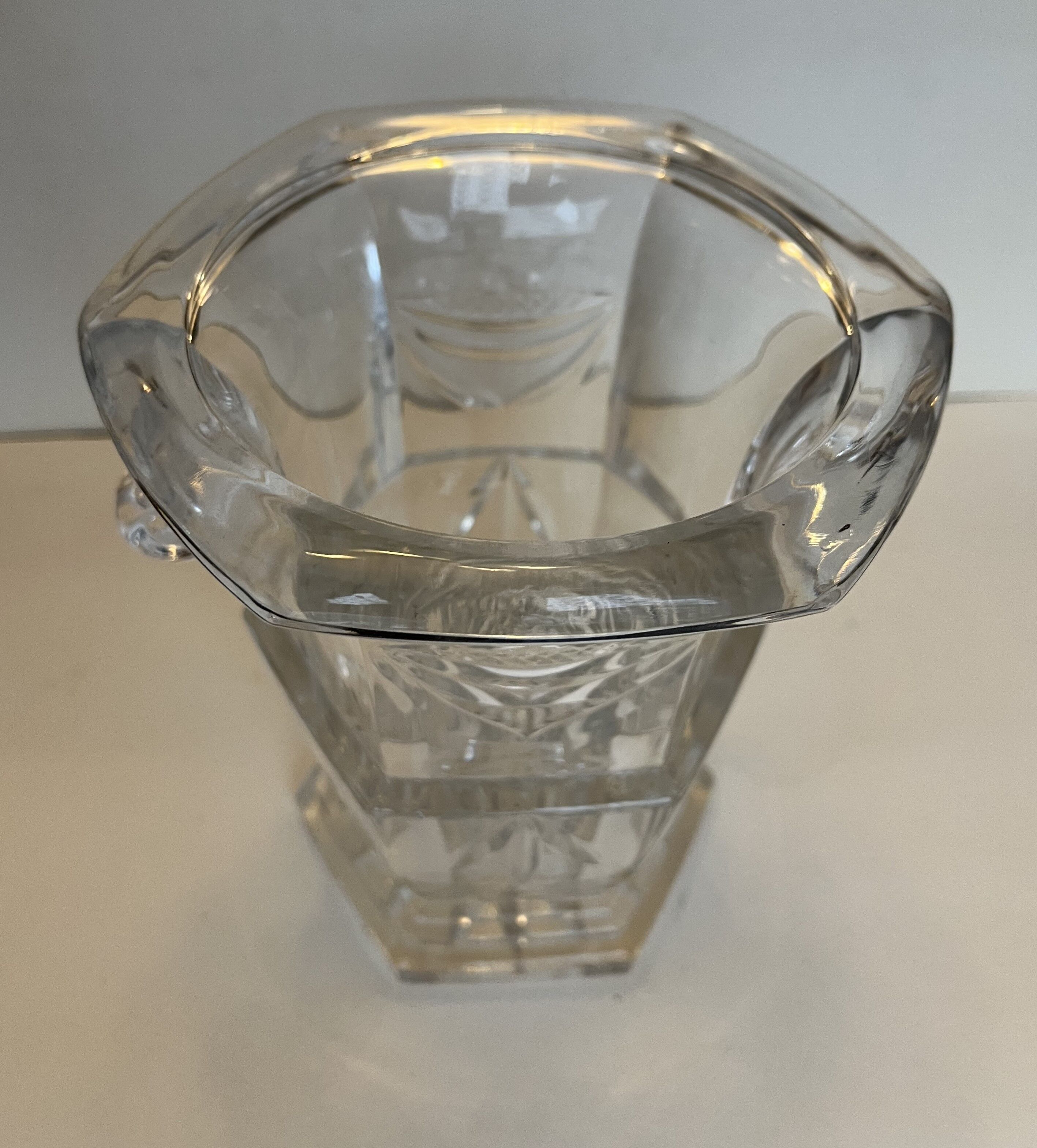 Medici vase in crystal
