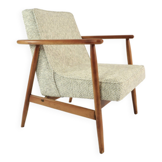 Z armchair mottled beige and green