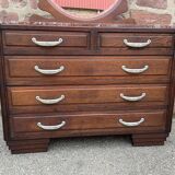 Mid-century vintage 1950s Parisian Art Deco Dressing Table