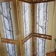 Old restyled metal screen, 3 shutters, 170 cm