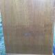 Vintage wardrobe with compass feet in oak and oak cp with 2 sliding doors.