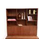 Teak and brass bookshelf designed by Peter Løvig Nielsen, CI.