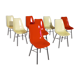 Lot de 8 chaises par Miroslav Navràtil pour Vertex