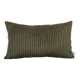 Coussin velours côtelé
