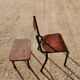 Chair & children's stool vintage year 50/60