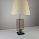 Att. Pietro Chiesa Table Lamp for Fontana Arte in Glass and Brass