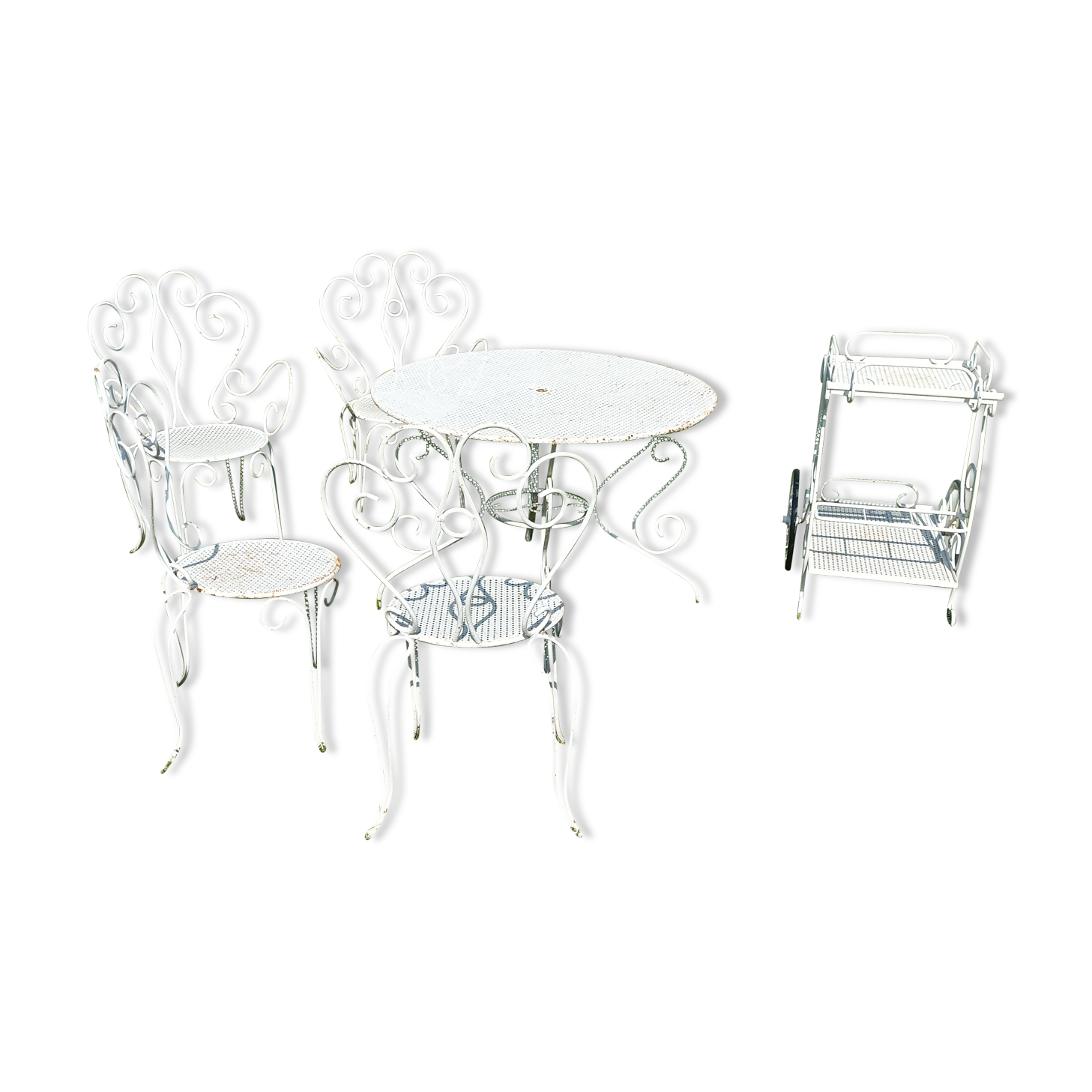 Vintage garden furniture 6 pieces
