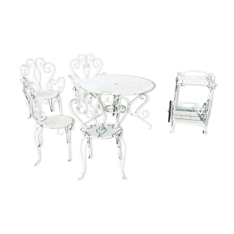 Vintage garden furniture 6 pieces