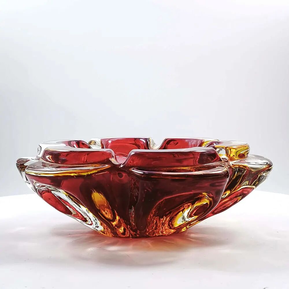 1960s Big Ashtray in Murano Glass.
