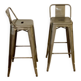 Pair of TOLIX bar stools