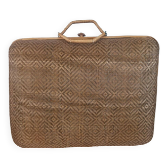 Bamboo suitcase