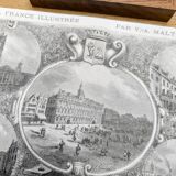 The main cities of the North, vintage engraving, printed in 1883.