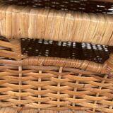 Vintage rattan chiffonier