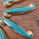 Set of twelve knife holders