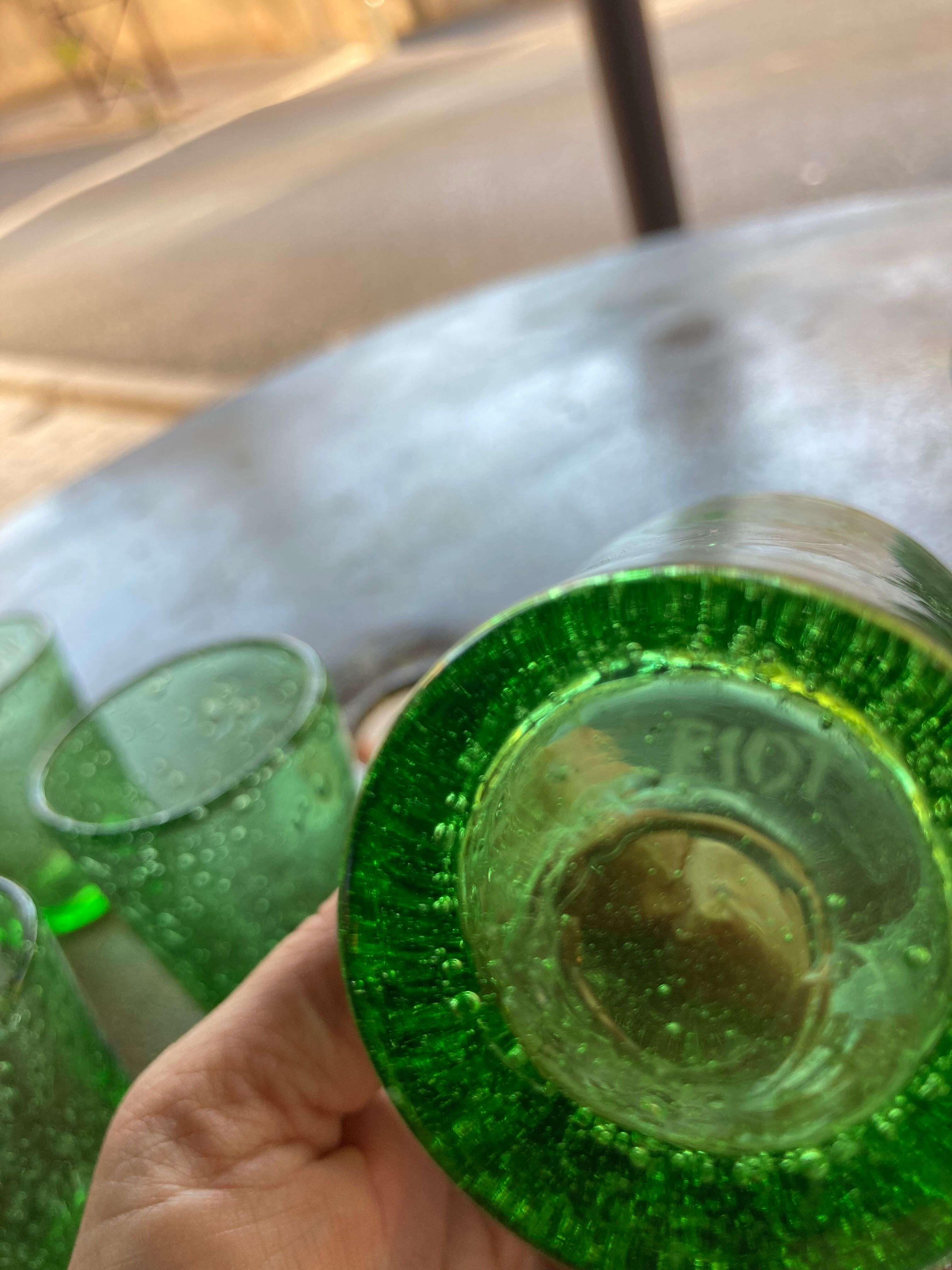 Set of 6 De Biot glasses